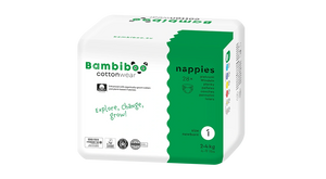 Bambiboo Nappies, sizes 2,3,4,5